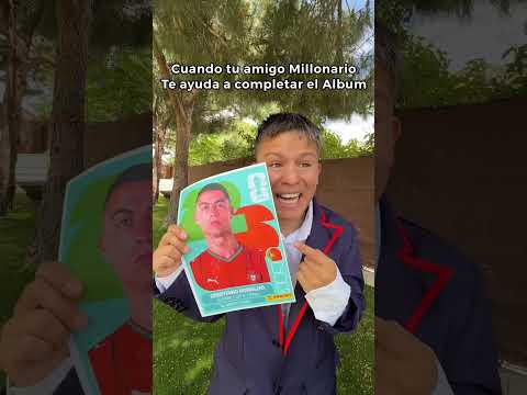 POV: Cuando Tu Amigo Millonario Te Completa El Álbum 😂🚀 Paul Ferrer #short