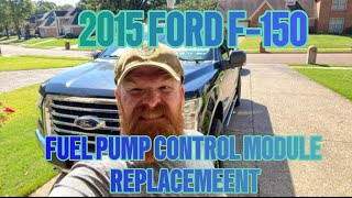 2015 F-150 Fuel Pump Control Module Swap | 3.5L Ecoboost