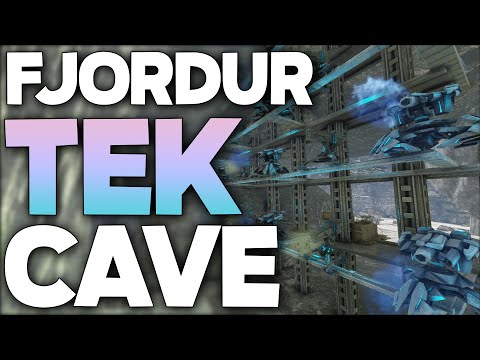 TEKKING OUT MY INSANE FJORDUR CAVE ON DAY 2! | ARK: Survival Evolved