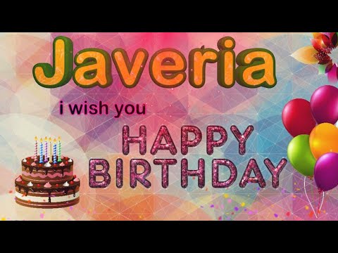 Javeria Happy Birthday | Javeria Birthday Cake | Javeria Birthday WhatsApp Status | جویریہ برتھ ڈے