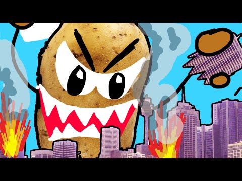 CITY DESTROYED BY POTATO!! | Drawing Your Comments