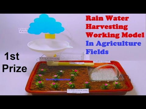 hydroponics farming agriculture working model vertical inspire science project howtofunda