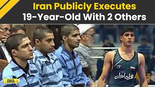 Iran News: Iran Executes 19-Year-Old Wrestler Saleh Mohammadi With 2 Others In Public | Iran Protest