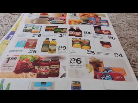 Making my shopping list for Cub Foods