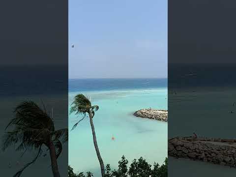 Balcony view at Maldives