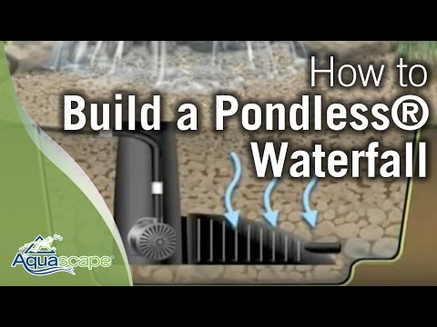 How To Build A Pondless® Waterfall - Aquascape