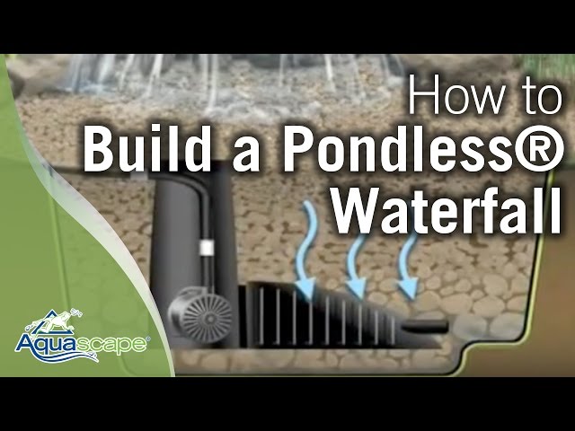 How To Build A Pondless® Waterfall - Aquascape