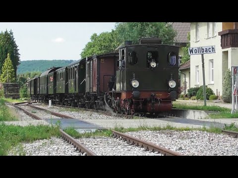 Kandertalbahn Dampfzug durch das Kandertal