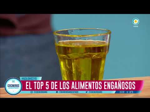 Ranking de los alimentos engan?osos
