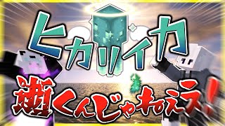 【minecraft】廃坑攻略中にヒカリイカが…