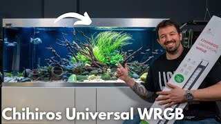 Chihiros Universal WRGB - Die BESTE Lampe für Aquarien mit Abdeckung?