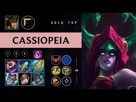 Cassiopeia Top vs Gangplank - EUW Grandmaster Patch 26.02