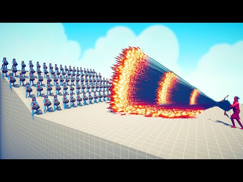 100x STONESRS vs EVERY GOD - Totally Accurate Battle Simulator TABS