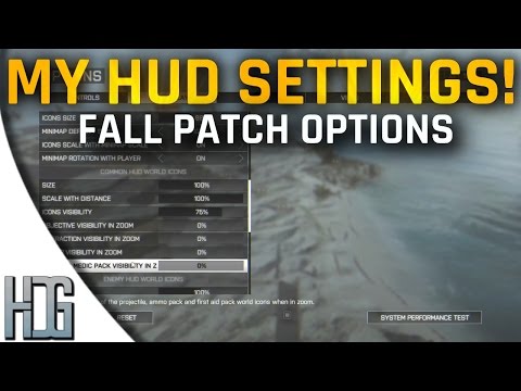 My Fall Patch HUD Settings! - Battlefield 4 (BF4)