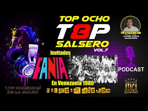 Fania All-Stars – Top 8 Salsero – Fania en Venezuela 1980