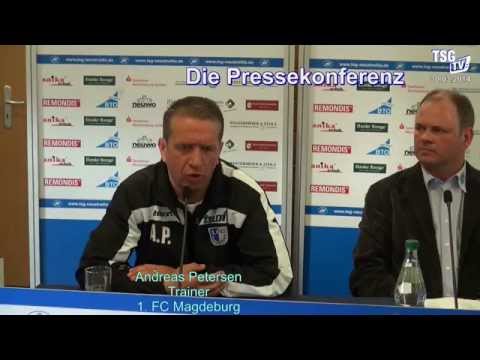 Pressekonferenz TSG Neustrelitz - 1. FC Magdeburg
