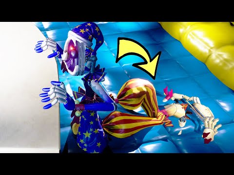 How Sun Transforms Into Moon Behind The Desk - FNAF Security Breach