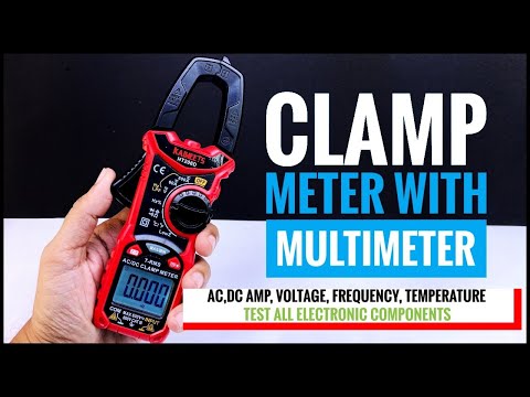 KAIWEETS HT206D Digital Clamp Meter Review | What you can do with a clamp meter