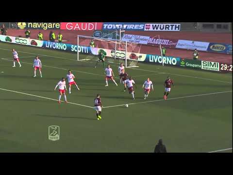 Serie B 2014/15 | 25ª giornata Livorno-Bari (5-2): Gli highlights
