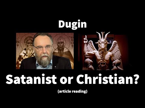 Dugin the occultist? National divorce? And other topics...