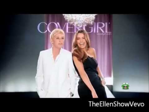 Ellen & Sofia Vergara New CoverGirl Commercial