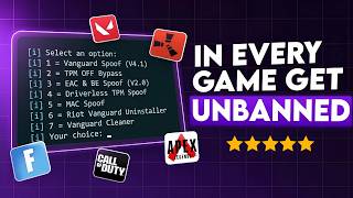 HWID Spoofer Tutorial: How To Get Unbanned From Any Game In 1 Minute!