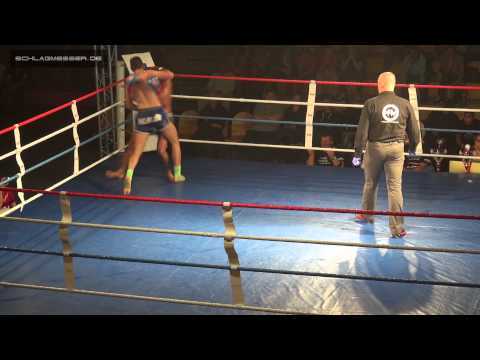 Final fight: Jonathan Kinner (Kick Kontakt Frankreich) vs. Anton Maininger (No Limlt Fight Academy)