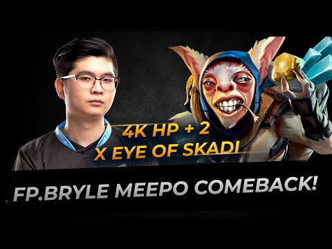 Bryle plays Immortal Meepo - Dota 2 Replay