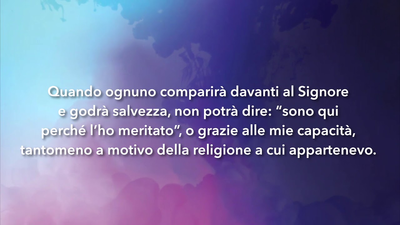 Meditazione Calendario "Parole di Vita" del 22 Agosto 2019