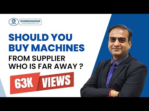Mineral Water Plant: Is It good to Buy Machines from a Supplier in a Different State? (Hindi)
