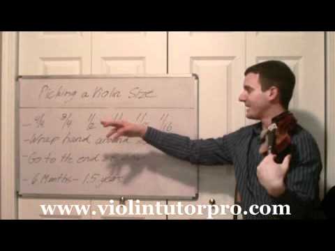 Violin Beginner Lesson - Violin Position Angle