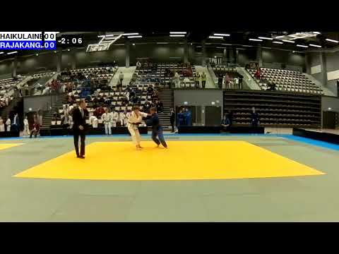 Finnish Judo Open 2018: B18-55: HAIKULAINEN - RAJAKANGAS