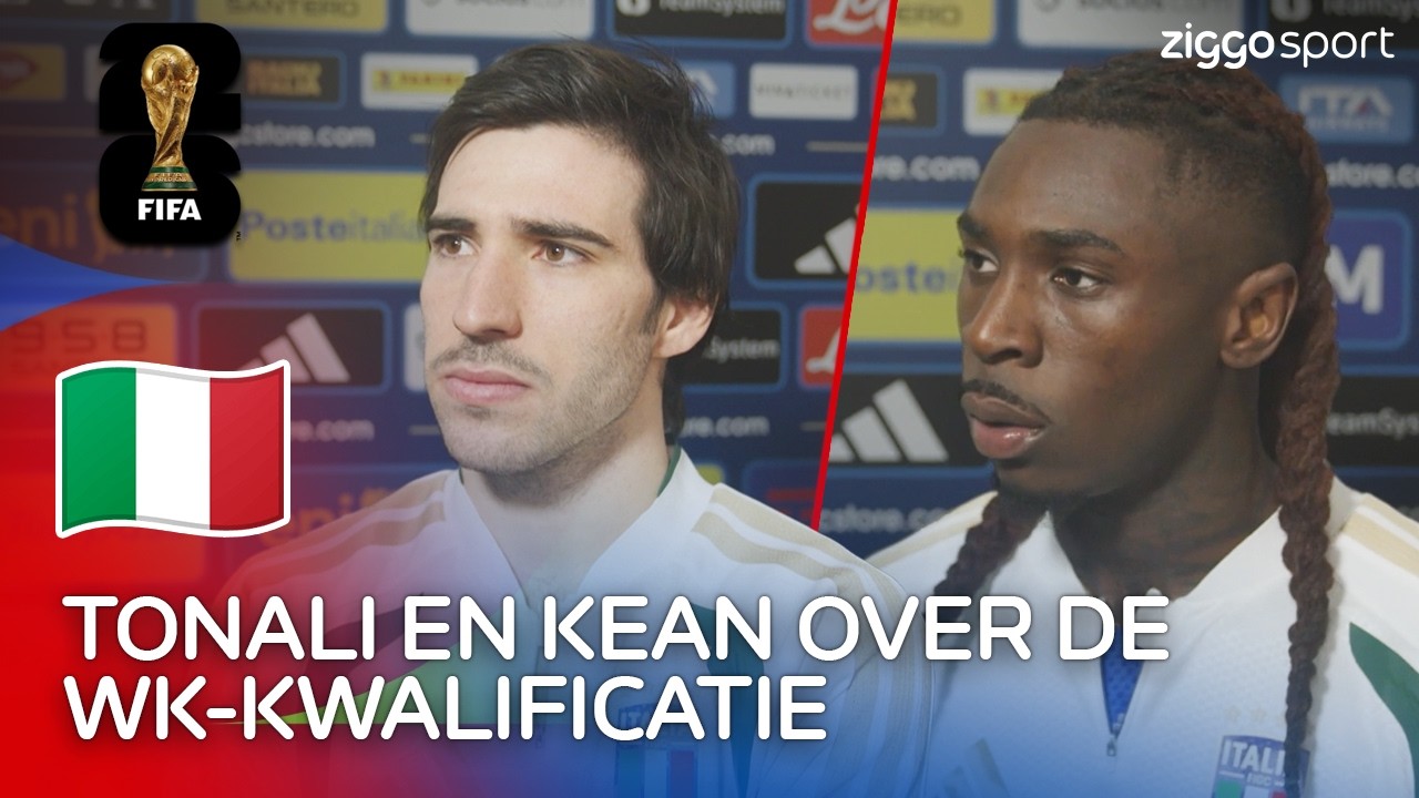 Tonali: “In de eerste helft waren we erg nerveus.” 😮‍💨 | Interview met Kean & Tonali