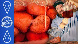 Make Easy, Tasty, Strawberry Liqueur With A Twist!