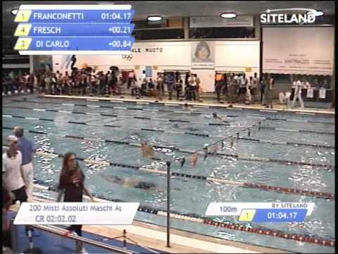 Serie 3 dei 200 Misti  Assoluti Maschi - 15 Memorial Chiara Giavi