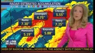 2013 04 21 Knoxville, Illinois Rain total on FOX news