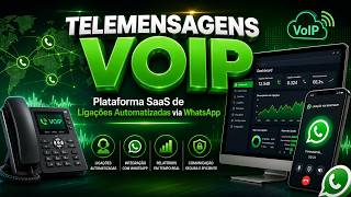 📞 Telemensagens VoIP — Plataforma SaaS de Ligações Automatizadas via WhatsApp