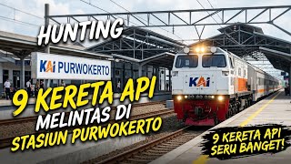 Download lagu GOKIL!! 9 KERETA DATANG & PERGI DI PURWOKERTO 😱 Taksaka, Argo Lawu, Joglosemarkerto dkk mp3