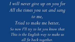 Fightstar - The English Way ( + lyrics )