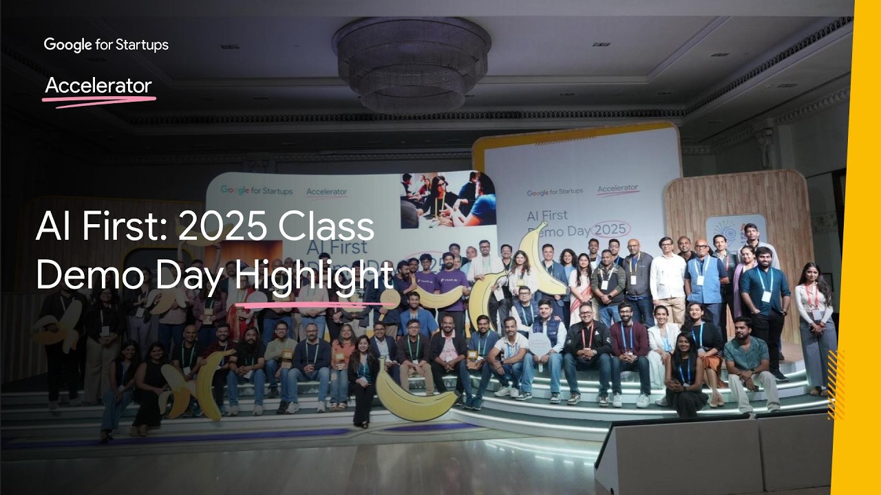 Google for Startups Accelerator: AI First (India) 2025 Class Demo Day Highlights