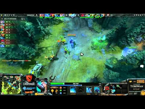 VirtusPro vs Dignitas Game 1 - The Defense 3 - TobiWan