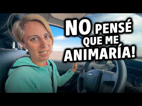 Cyntia gets the courage to drive a 4x4 and this is how it goes | Pumice Stone Field