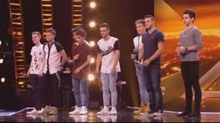 Stereo Kicks sing Run by Leona Lewis on the X Factor UK