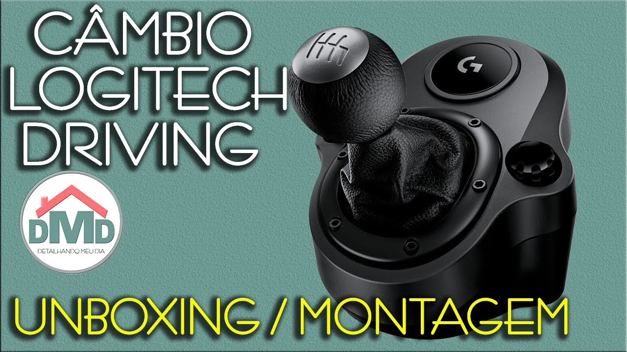 Câmbio Logitech G Driving Force Shifter P/volantes G29 G920