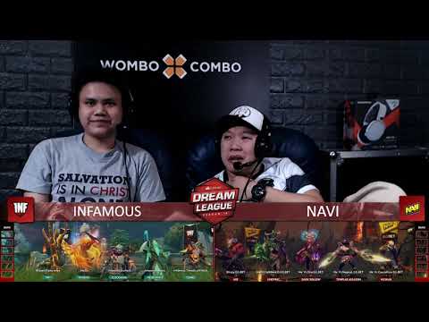Highlight: [FIL] Navi vs Infamous (BO3) | Game 1 | Dream League Season 10 Minor Group Stage
