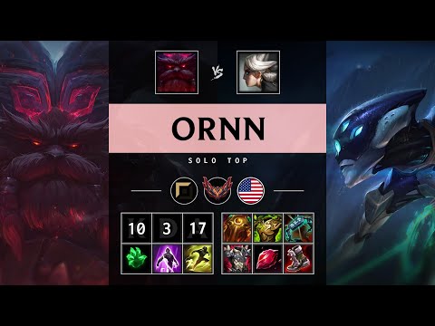 Ornn Top vs Camille - NA Grandmaster Patch 25.08