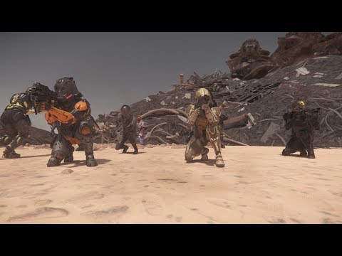 Star Citizen junkyard battle!