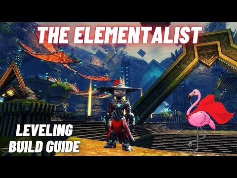 GUILD WARS 2: The Elementalist - Leveling Build Guide [Weapons / Armor / Skills / Traits]