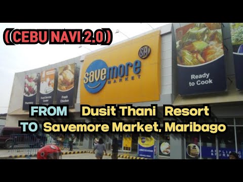 [CEBU NAVI 116_ DO resort Dusit Thani PARA Savemore Market, Maribago (VISTA DA ESTRADA)