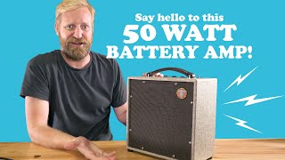 Video thumbnail for Templo Nomad 50 - The 50 Watt Battery amp that a BUSKERS DREAM! by 60 Cycle Hum